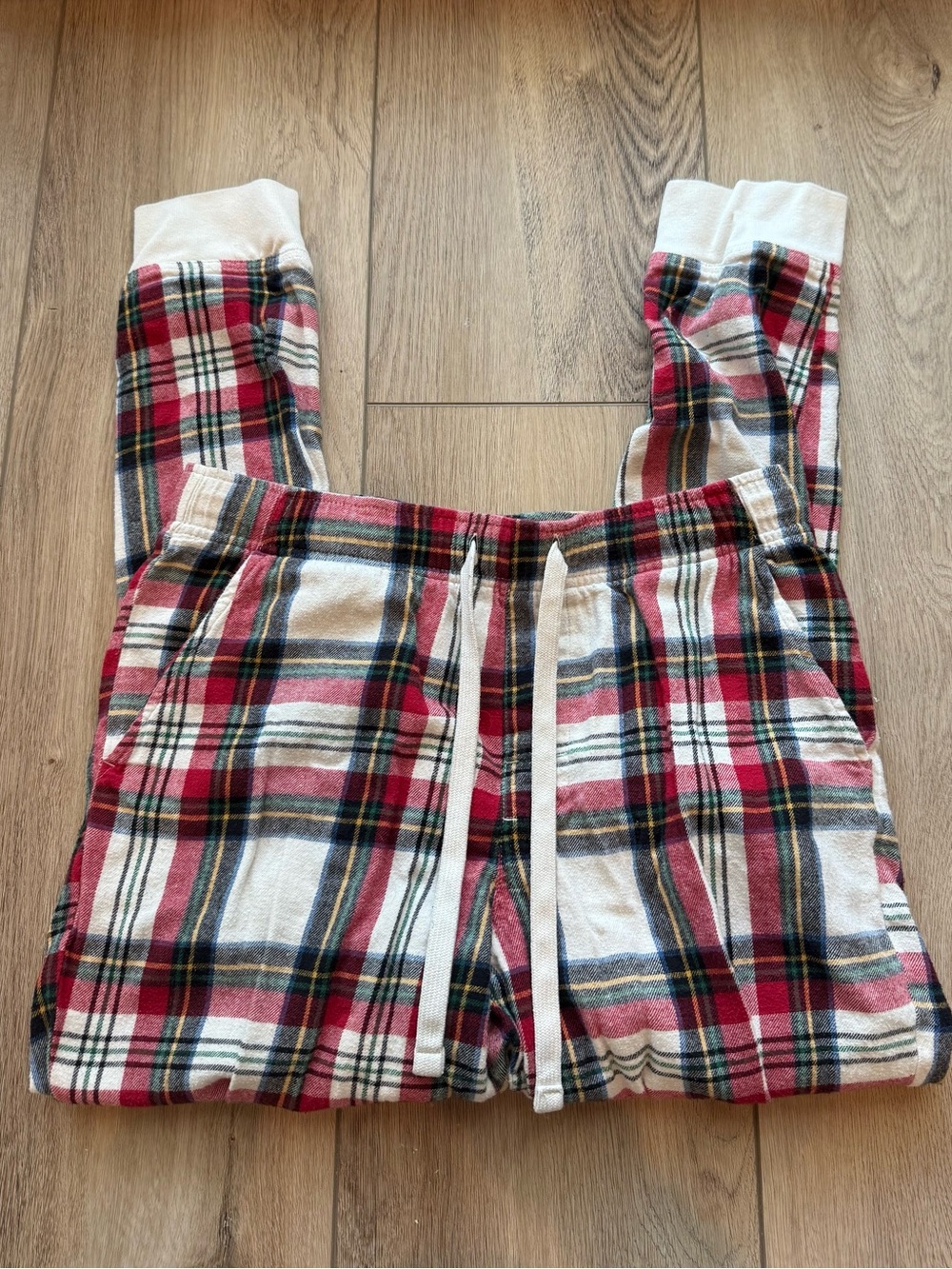 Old Navy Plaid Holiday Lounge Pants - Red/White